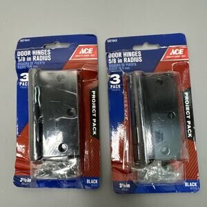 ACE Door Hinges Square Corner 3" Oil Rubbed Bronze #5019879 5 PACK